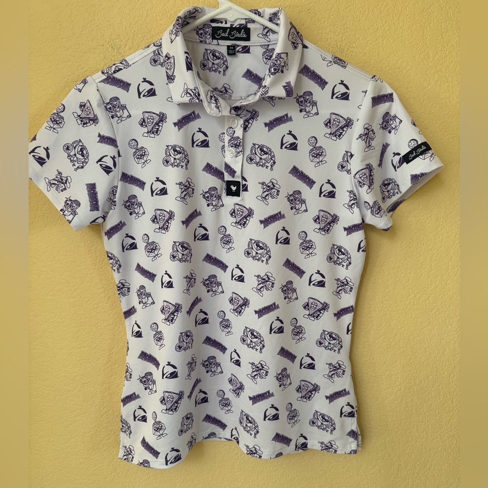 TACO BELL DOODLE
WOMEN'S CORE PERFORMANCE POLO Size XS - Picture 2 of 5
